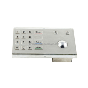 Công nghiệp Rugged kiosk bàn phím với trackball chuột chống thấm nước - Product Image 3