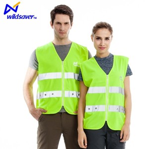Wildsaver ماركة مرحبا فيس-الشرطة العسكرية سلامة سترة عاكسة مضيئة - Product Image 6
