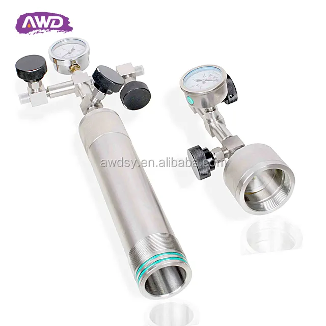 Máy Lấy Mẫu Pittông AWD-PS-01 Máy Lấy Mẫu Không Khí ASTM D3700 & ASTM D1265 Xi Lanh Lấy Mẫu Không Khí Bằng Thép Cầm Tay Cho Máy Lấy Mẫu Không Khí Dung Tích Lớn Dầu