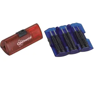 6 In 1 Plastic Driehoek Mini Pocket Tool Kit Voor Promotie