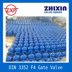 빛 형 연성 아이언 맨 (Iron DIN3352 F4 탄력적 인 꽂혔네요 gate valve PN16