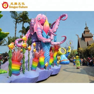 Glasvezel En Stalen Decoratieve Voertuigparade Zweven Voor Spectaculaire Optochten - Product Image 3