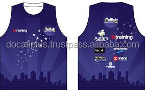 เสื้อกล้ามผู้ชายแบบสวมใส่สบาย ระบายอากาศได้ดี ผลิตตามสั่ง (OEM) ผ้าถักเนื้อดี แห้งเร็ว พิมพ์ลายด้วยเทคนิค Heat-Transfer - Product Image 4