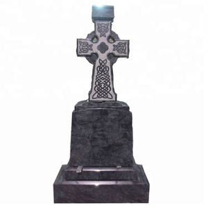 SH STONE Pierre tombale Basalte noir Monument funéraire Pierre tombale - Product Image 4