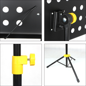 P-06HC <span class=keywords><strong>plegable</strong></span> al por mayor electrónico digital hierro metal <span class=keywords><strong>atril</strong></span> - Product Image 6