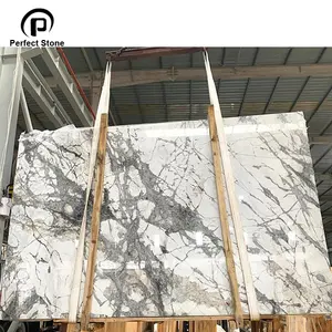 Marbre gris Invisible, blanc, prix d'usine chinois