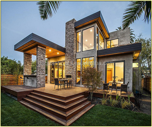 Casa modular prefabricada de lujo, precio asequible, 280m2, <span class=keywords><strong>2</strong></span> pisos - Product Image 3