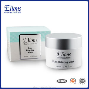 Masque de gel relaxant pour les yeux Rose à base de plantes Produit pour le visage pour l'élimination des cernes sous la relaxation des yeux - Product Image 3