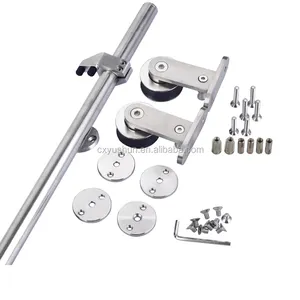 Stainless steel wooden sliding barn door hardware