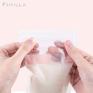 Breast Milk Storage Bags Best Selling Breast Milk Storage Twist Pouch Breast Milk Bags Storage Food Gravure Printing Zipper
