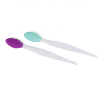 Brosse nettoyante pour le visage nettoyage en profondeur silicone enlever la brosse de nettoyage du nez des points noirs