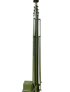 Mástil Telescópico Eléctrico de 6m a 15m con Motor para Cámaras de CCTV, Antenas y Equipos de Comunicación - Product Image 3
