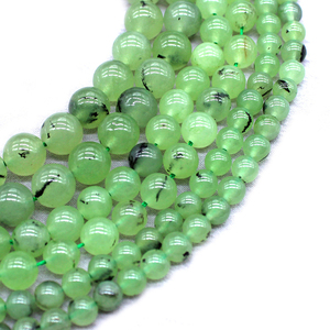 <span class=keywords><strong>Prehnite</strong></span> naturale dei branelli dei monili della pietra preziosa minerale naturale perline di pietra per monili che fanno (AB1655)