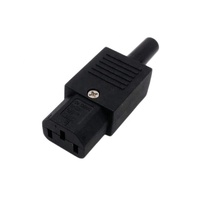Adaptateur mâle-femelle IEC 60320 C13 C14 C15 C19, assemblage de prise