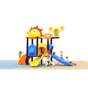 Maternelle préscolaire grande extérieure château thème enfants toboggans en plastique aire de jeux parc d'attractions équipement à vendre - Product Image 4