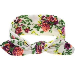 Recién Nacido Flor del bebé tela headwrap del <span class=keywords><strong>turbante</strong></span> del bebé arcos infantiles <span class=keywords><strong>para</strong></span> cumpleaños accesorio del pelo - Product Image 1