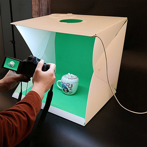 <span class=keywords><strong>Caja</strong></span> de luz de fotografía plegable portátil de 30cm, <span class=keywords><strong>caja</strong></span> de luz de estudio fotográfico Led para zapatos, - Product Image 1