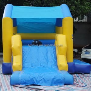Bounceras brancas infláveis de impressão de animais, combo inflável ao ar livre, <span class=keywords><strong>castel</strong></span> de salto - Product Image 3