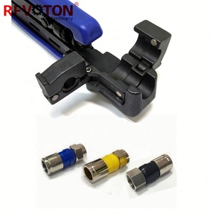 קואקסיאלי כבל RG6 RG58 RG59 RG11 מחבר F <span class=keywords><strong>BNC</strong></span> RCA דחיסת פלייר - Product Image 5