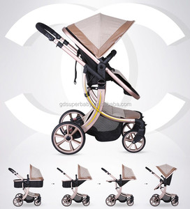 Poussette bébé de luxe 3 en 1, nouvelle collection russe, haute qualité, paysage panoramique, quatre roues, chariots pour bébés - Product Image 6