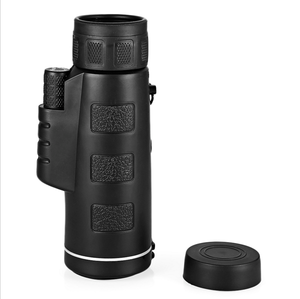 تلسكوب أحادي العين <span class=keywords><strong>40X60</strong></span>, تلسكوب أحادي العين <span class=keywords><strong>40X60</strong></span> عالي الوضوح بمنشور صغير أحادي تلسكوب مع مشبك هاتف محمول ثلاثي القوائم للتنزه في الهواء الطلق - Product Image 4
