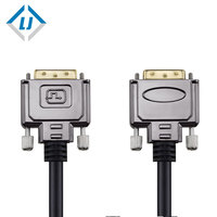 Cable Dvi macho a macho para extensor de ordenador, alta calidad, 1080p, 6m, 10m