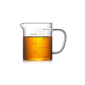 Prix de vente d'usine <span class=keywords><strong>Verre</strong></span> borosilicate Tasse à mesurer de 500 ml avec bec verseur et poignée en <span class=keywords><strong>verre</strong></span> Fait à la main Résistant à la chaleur Écologique - Product Image 2