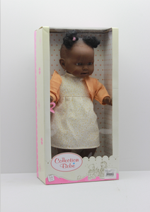 Poupée africaine de 14 pouces avec peau noire, poupées réalistes pour enfants - Product Image 4