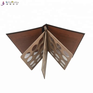 Bộ Sưu Tập Tiền Xu Kỷ Niệm Tùy Chỉnh Rỗng Die Cut Coin Folder Chủ World Coins Thư Mục Tập Tin - Product Image 4