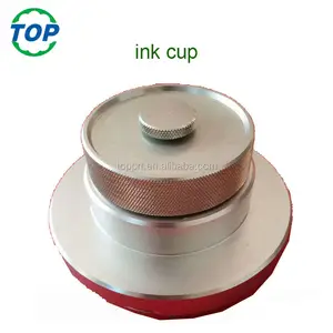 Closed Tampo Printing Ceramic Ring Aluminium Ink Cup for Pad Printing Machine