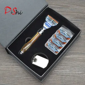 Dao Cạo Râu Dishi Mens Cổ Điển Với Tay Cầm Ngà