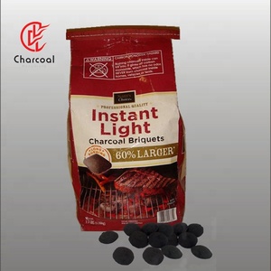 HQBQ0005 HongQiang Trung Quốc Than Nhà Máy Ngay Lập Tức Ánh Sáng Vỏ Tre <span class=keywords><strong>Briquette</strong></span> Dài Đốt Gối Than - Product Image 5