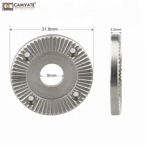 CAMVATE Arri Rosette adaptador abrazadera de liberación rápida para cámara Rig Cage y apretón de la mano