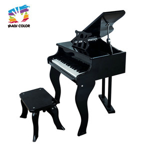 <span class=keywords><strong>Vente</strong></span> chaude musical en bois enfants jouer du <span class=keywords><strong>piano</strong></span> en noir W07C014 - Product Image 2