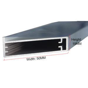 Profili per Porte <span class=keywords><strong>Moderni</strong></span> Anodizzati 50MM di Larghezza Profili in Alluminio Estruso per Ante di Mobili da <span class=keywords><strong>Cucina</strong></span> - Product Image 3