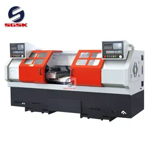 China Torno cnc mecanizado metal SCK6336x2 doble husillo cnc máquina de torno