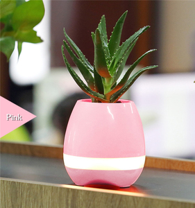 Regalos de cumpleaños de Navidad de alta TEC Altavoz Bluetooth verde macetas touchable Smart maceta música - Product Image 1