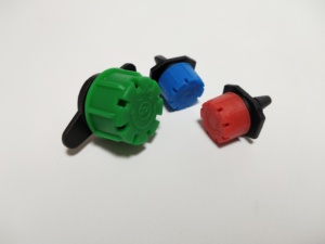<span class=keywords><strong>Goteros</strong></span> ajustables de gran flujo verde con ocho agujeros para sistema de riego por goteo, para jardín y agricultura - Product Image 6