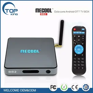 Mecool BB2 2 جرام 16 جرام الروبوت 6.0 الذكية التلفزيون صندوق amlogic S912 الثماني النواة 4 كيلو x 2 جرام + 5 جرام ثنائي المو