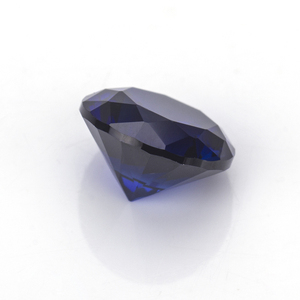 Synthétique corindon rond 6.5MM, 34 # saphir bleu, de grande qualité, vente en gros, livraison gratuite - Product Image 5