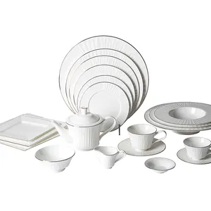 Grossista Fabbricazione di Buona Qualità Cena Thali Set, di Lusso Bone China Stoviglie $