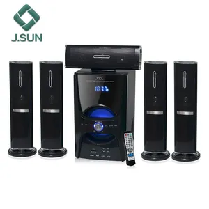 DM-8008 home theater speaker 5.1 surround mp3-speler usb box mdf sound systeem