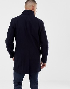 Cappotti Lunghi Invernali da Uomo KY con Collo a Imbuto, Bottoni Neri, Tasche Laterali e Connessione Francese in Misto <span class=keywords><strong>Lana</strong></span> - Product Image 3