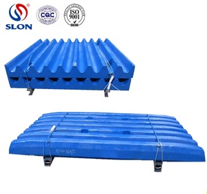 Pièces de rechange pour concasseur à mâchoires Extec C12 Mn18Cr2 Mn13Cr2, plaque de mâchoire oscillante et fixe, revêtement J4260000 J4250000 - Product Image 5