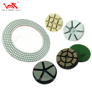 Coussinets de polissage pour béton Super brillants, 1 à 3 pouces, tapis de sol en résine, diamant - Product Image 6