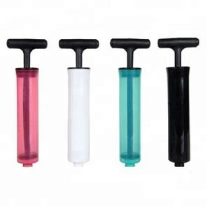 Mini pompe à air en plastique 6 \/8 \ "avec valve Schrader pompe à main pour gonfler les pneus de vélo et d'autres applications - Product Image 2