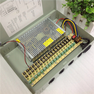 110v 230v Ac Dc 4ch 9ch 18チャンネル12v 20a 250W 18CH CCTV電源ボックス12v 5a 10a 15a 20a 30a 4ch 9ch 18ch CCTVボックス - Product Image 3