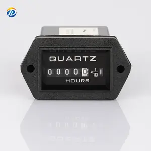 SYS New design quartz 12v 36V DC AC 220V running hour meter counter