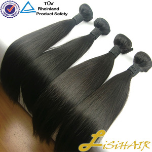 Color natural sin procesar de la Virgen <span class=keywords><strong>el</strong></span> rojo remy <span class=keywords><strong>indio</strong></span> tejer del pelo humano - Product Image 1