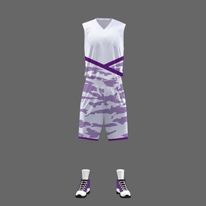 Jersey <strong>basketball</strong> custom sublimation cross <strong>camouflage</strong> wear <strong>basketball</strong> new design <strong>uniforms</strong> breathable - Product Image 5